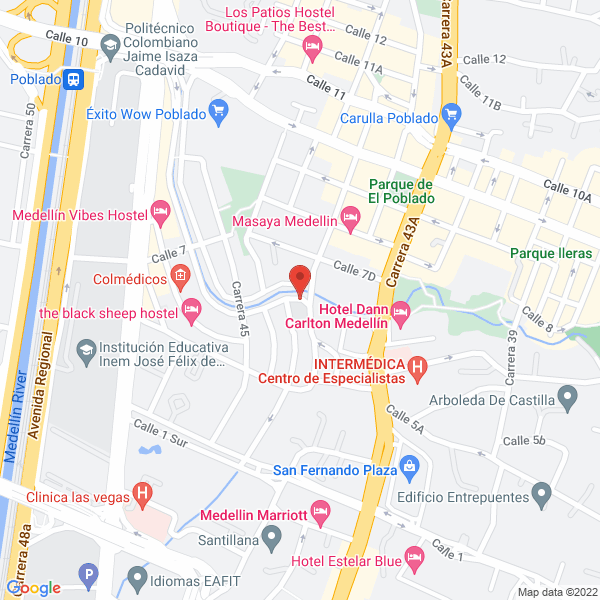 Mapa de Promotora El Esmeraldal S.A.