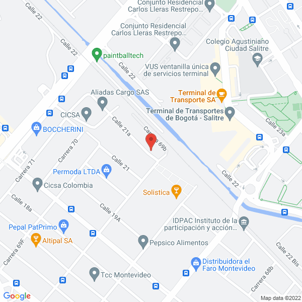 Mapa de Datalog Colombia S.A.S.