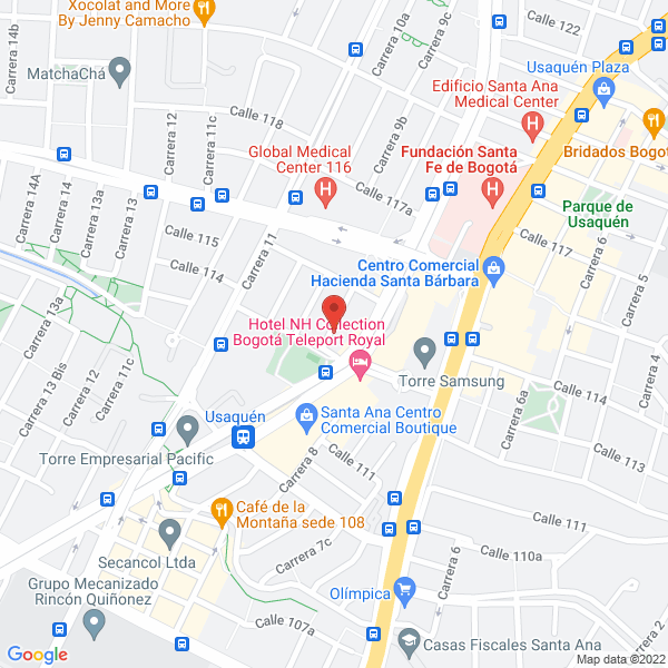 Mapa de Transportes Bennu S.A.S.