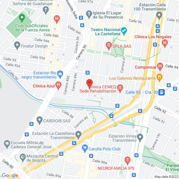 Mapa de Puntual Logistica S.A.S.