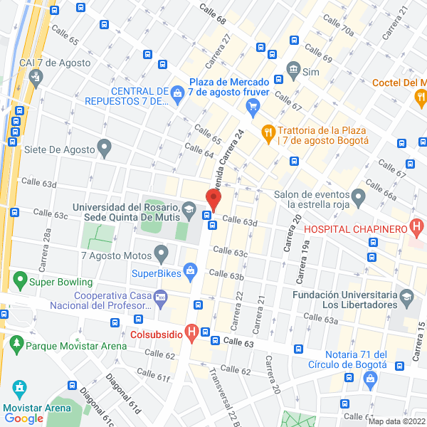 Mapa de Gaia School Travel