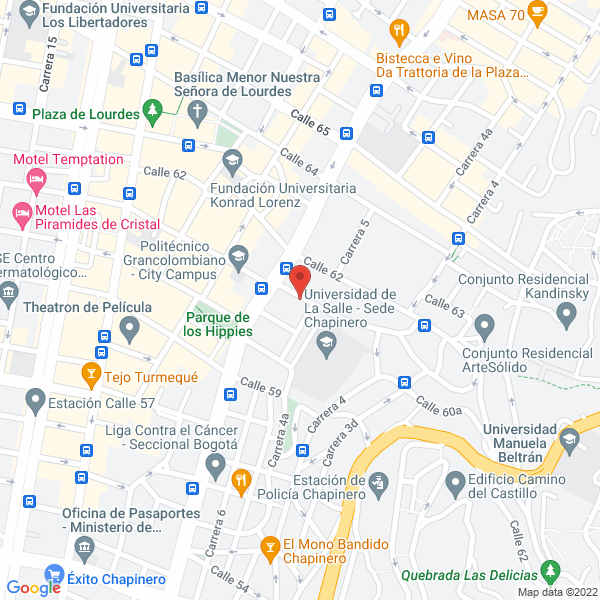 Mapa de Bogota & Beyond