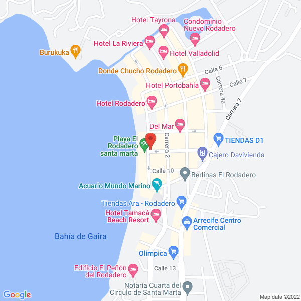 Map of Apartamento 2B Edf. Karey