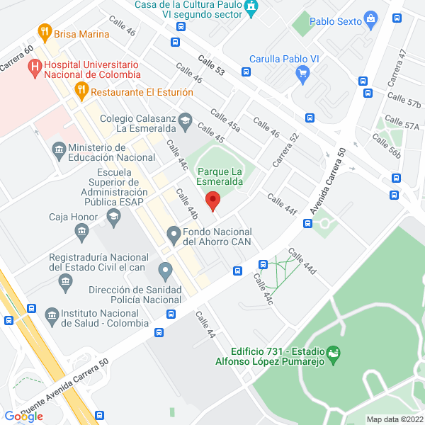 Mapa de Transportes Maquehua Colombia S.A.S.