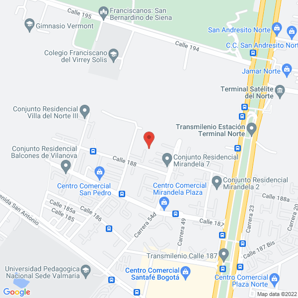 Mapa de Jose Andres Ortiz Correa