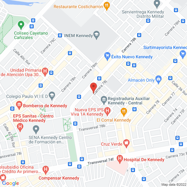 Mapa de Ortimar Ltda