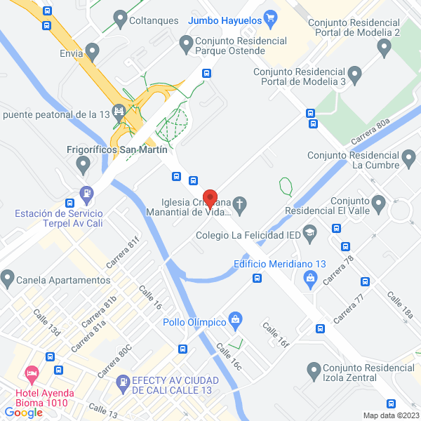 Mapa de Comercializadora Integral De Transportes Ltda.