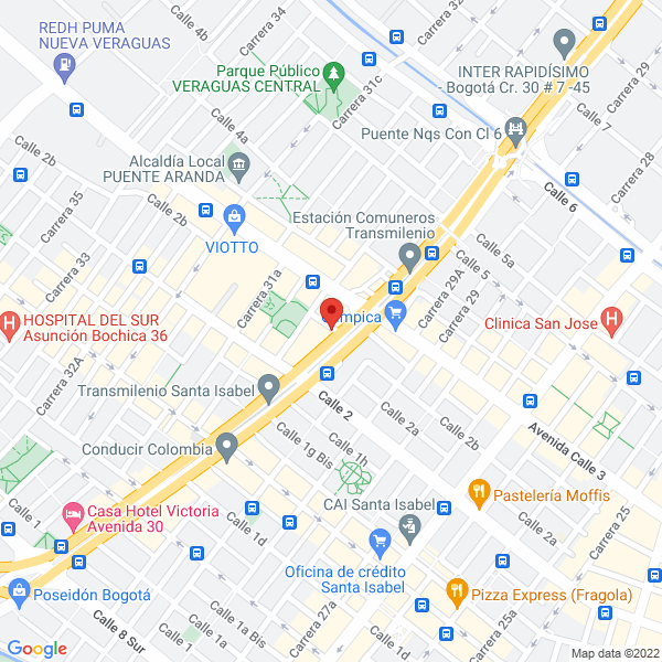 Mapa de Tudestino.Com