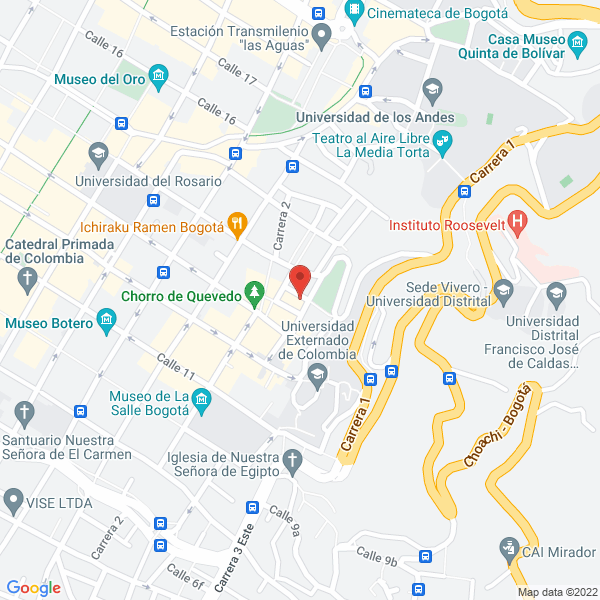 Mapa de Hostal Chorro De Quevedo