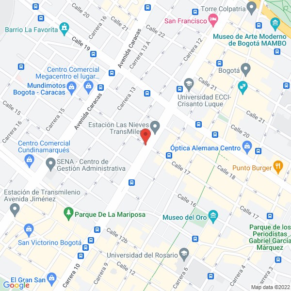 Mapa de Turismo Oriental Suramerica Sas