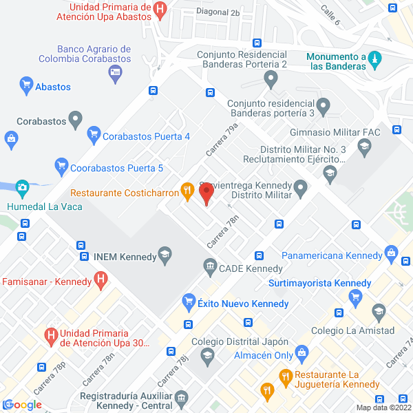 Mapa de Agencia De Viajes Las Villas S A S
