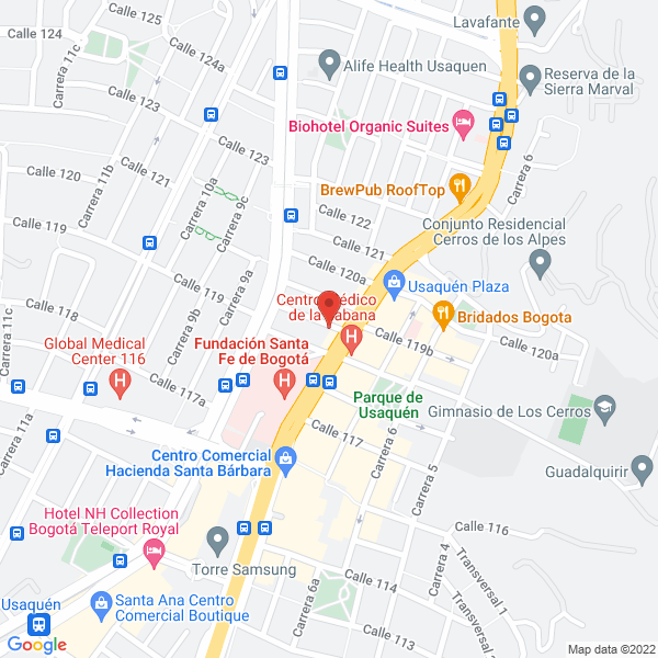 Mapa de Gandara Tours