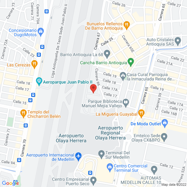 Mapa de Easy Travel Agency S.A.S