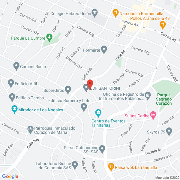 Map of Avianza S.A.S.