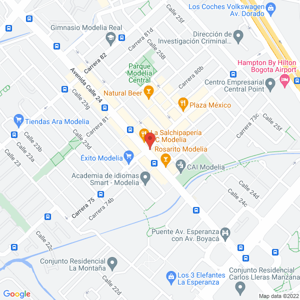 Map of Colombia Tour A & M