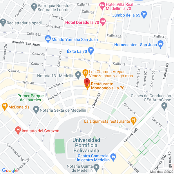 Mapa de Sol Y Mas