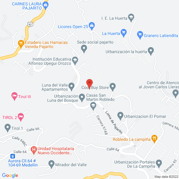 Mapa de Viajes Senderos Del Camino