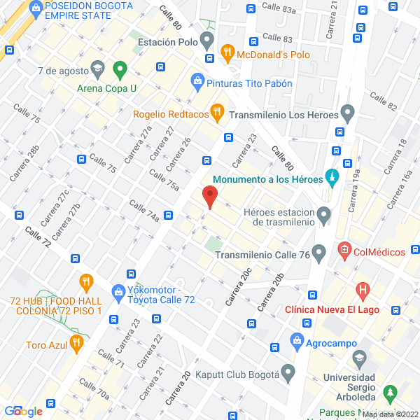 Mapa de Casa Anfitriona San Felipe