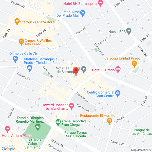 Map of Agitur S.A.S.