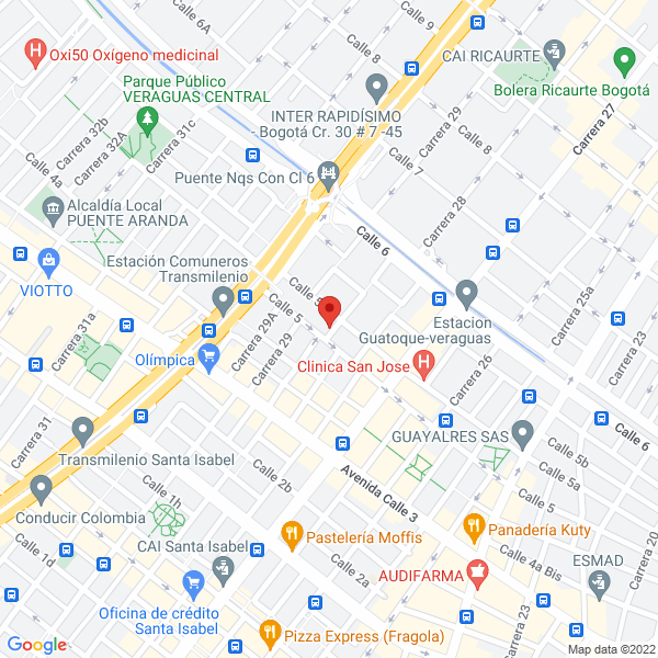 Mapa de Sabores Del Bunde.