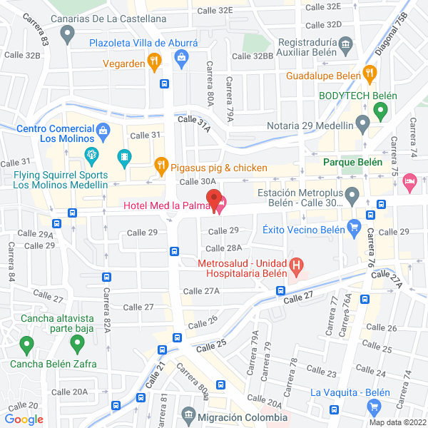 Mapa de Viajes Belen