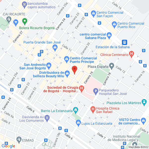 Mapa de A B J Colibri Joyas Y Turismo