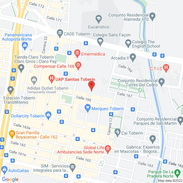 Mapa de Instante Soluciones Comerciales S.A.S