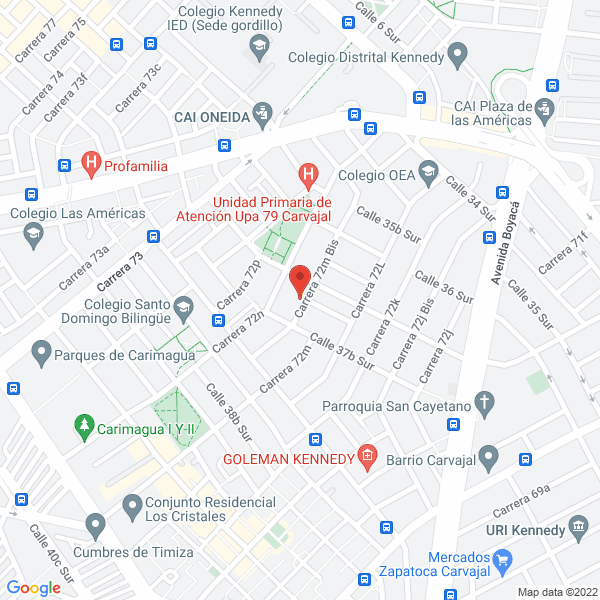 Mapa de Romeflex S.A.S.
