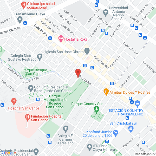 Mapa de Galletas Víctor Adelmo Garay