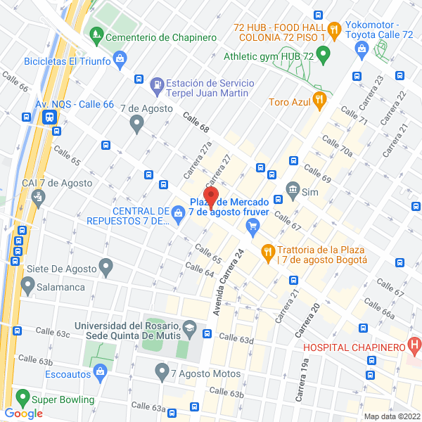 Mapa de Rojas Y Tobías Cía. Ltda.