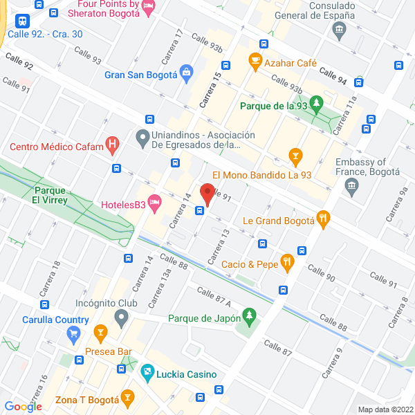 Mapa de 3Vq S.A.S