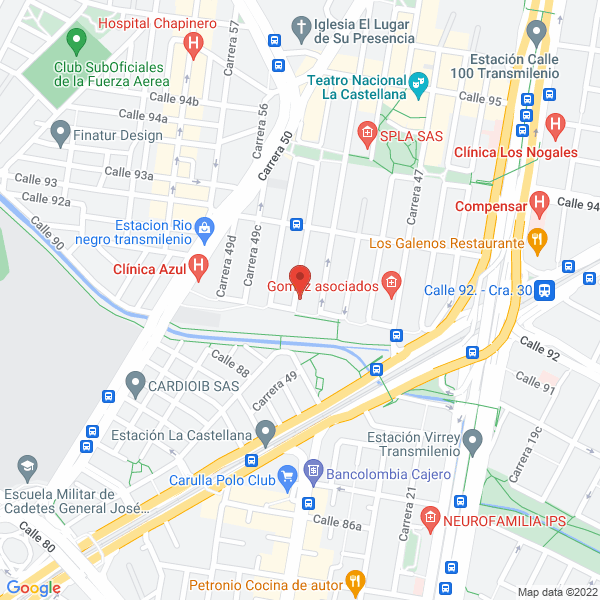 Mapa de Vandenenden S.A.