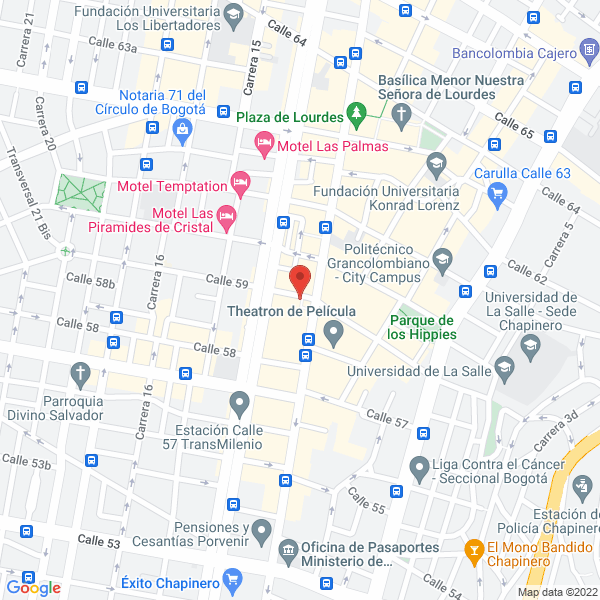 Mapa de Y G M Goldine Ltda.