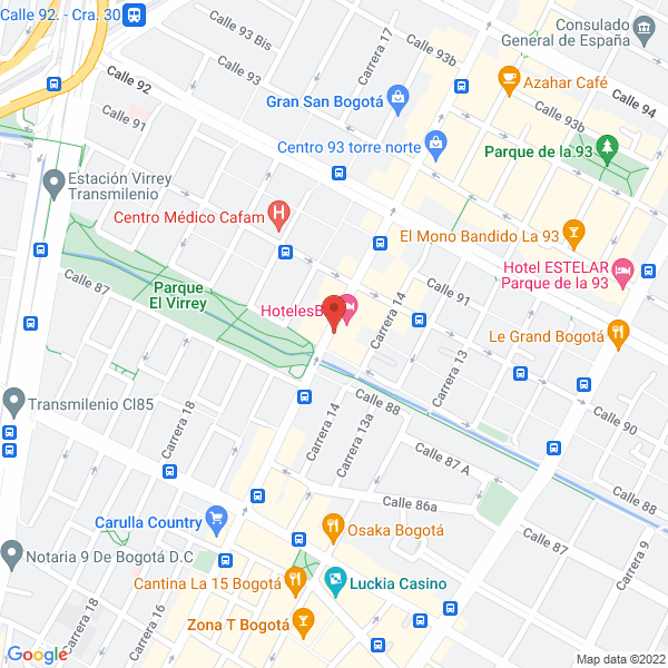 Mapa de Seaq Servicios Cía Ltda