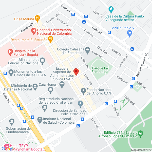 Mapa de Pérez Alfonso Jaime