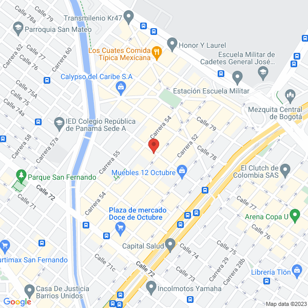 Mapa de Eos Conservacion Y Gestion Documental S A S - Eos Cgd S A S