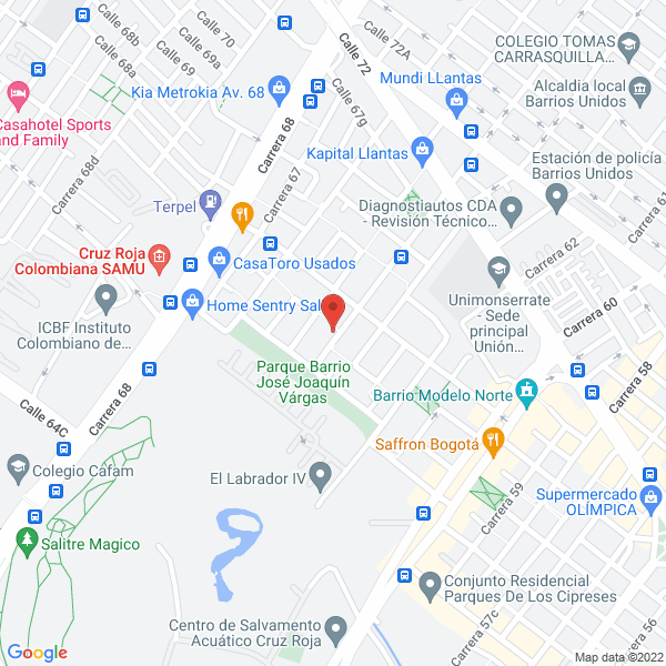 Mapa de Ingmacol S.A.S.