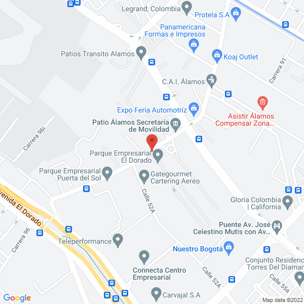 Mapa de Inter Logística Ltda.