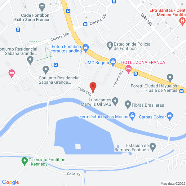 Mapa de Serviolimpica Ltda