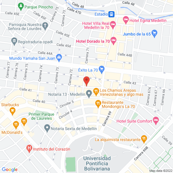 Mapa de El Gran Budare S.A.S.