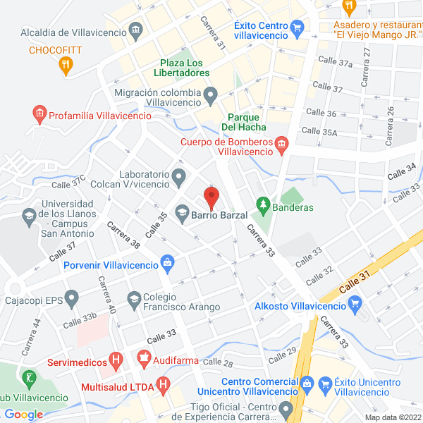 Map of 3 Mas 1 Marketing Group S.A.S.