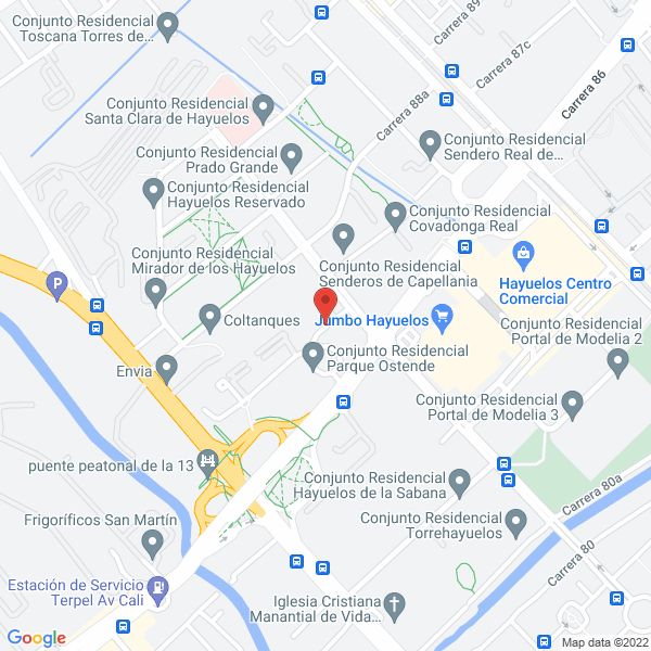 Mapa de V.Alpha Soluciones Integrales S.A.S