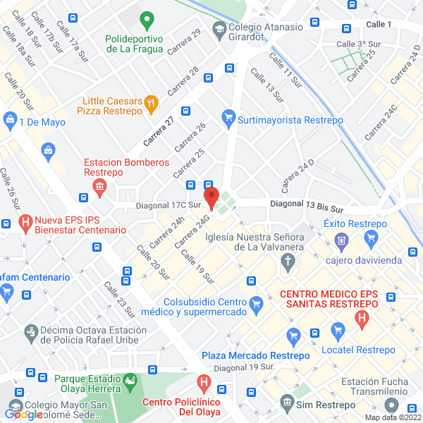 Mapa de C.I. Babilonia Global Ltda.