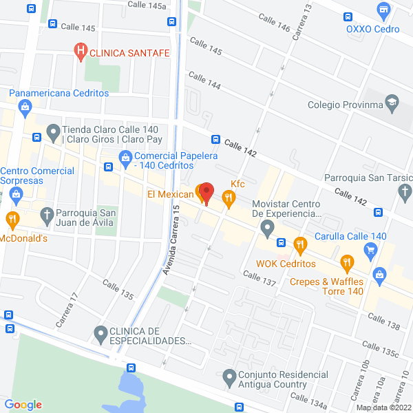 Mapa de Acmi Ltda