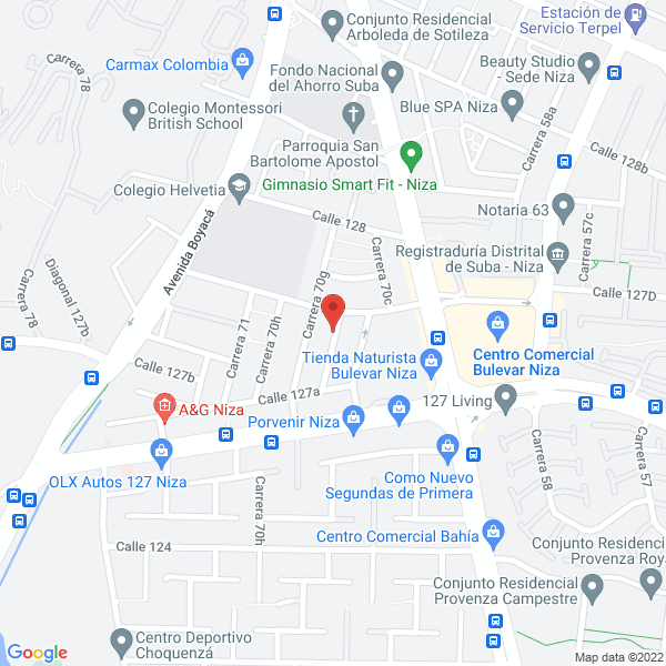 Mapa de Ecsimoda S. En C.