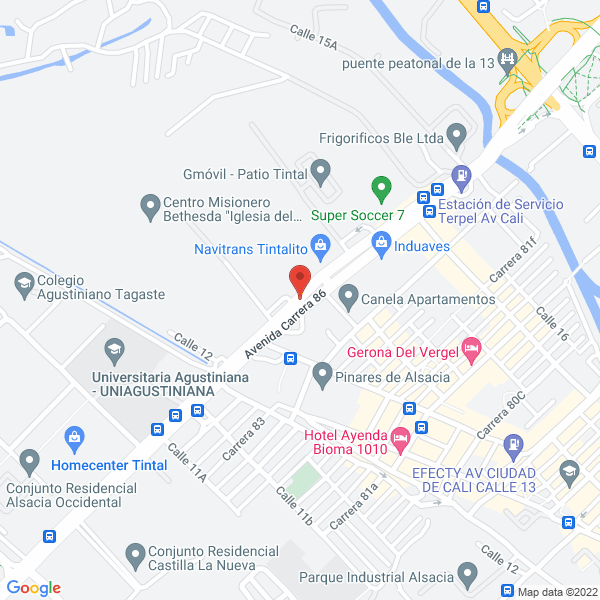 Mapa de Transportes Dorados De Colombia S.A.S.