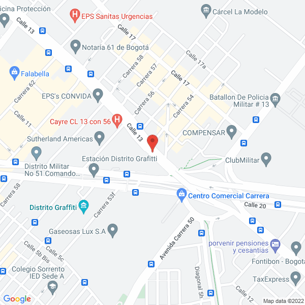 Mapa de Talleres Autorizados S.A.