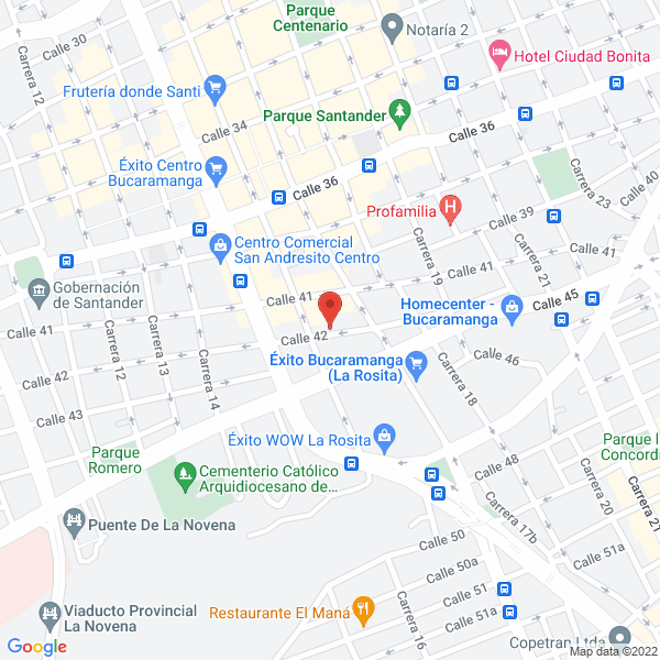 Map of Litografía Y Tipografía Galáctica