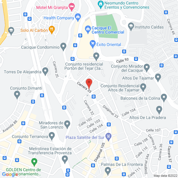 Map of Majo Motos