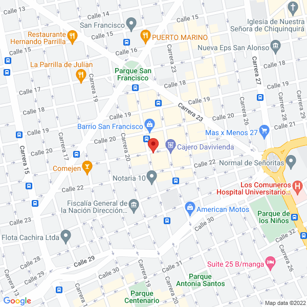 Map of Lico Bar La B-Bta De Edwin